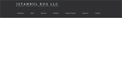 Desktop Screenshot of istanbulrug.com