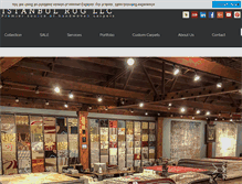 Tablet Screenshot of istanbulrug.com